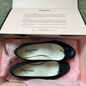 Repetto Kitten Heel Ballet Flats